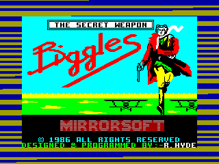 BIGGLES 2 — ZX SPECTRUM GAME ИГРА