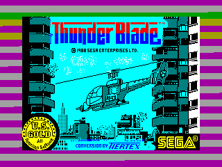 THUNDER BLADE — ZX SPECTRUM GAME ИГРА