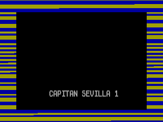 CAPITAN SEVILLA 1 — ZX SPECTRUM GAME ИГРА