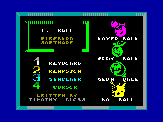 I, Ball — ZX SPECTRUM GAME ИГРА