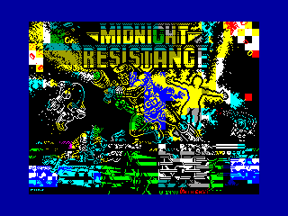 Midnight Resistance — ZX SPECTRUM GAME ИГРА