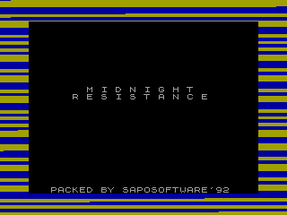 Midnight Resistance — ZX SPECTRUM GAME ИГРА