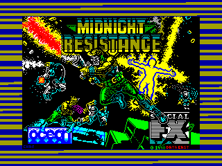 Midnight Resistance — ZX SPECTRUM GAME ИГРА