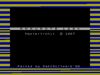 Amaurote — ZX SPECTRUM GAME ИГРА