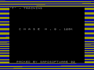 CHASE H.Q — ZX SPECTRUM GAME ИГРА