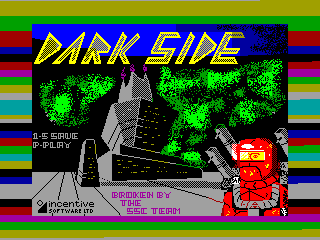 Dark Side — ZX SPECTRUM GAME ИГРА