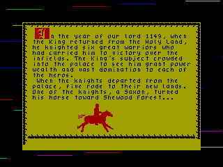 Defender of the Crown — ZX SPECTRUM GAME ИГРА