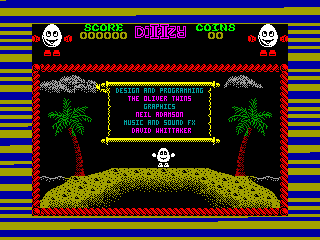 Treasure Island Dizzy — ZX SPECTRUM GAME ИГРА