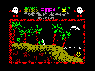 Treasure Island Dizzy — ZX SPECTRUM GAME ИГРА