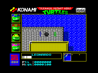 TURTLES — ZX SPECTRUM GAME ИГРА