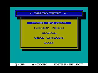 Brain Sport — ZX SPECTRUM GAME ИГРА