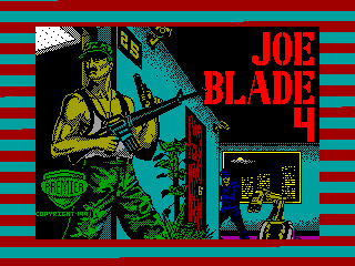 JOE BLADE 4 — ZX SPECTRUM GAME ИГРА