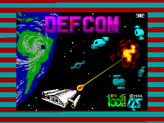 DEFCOM — ZX SPECTRUM GAME ИГРА