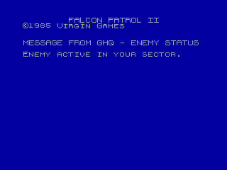 Falcon Patrol 2 — ZX SPECTRUM GAME ИГРА