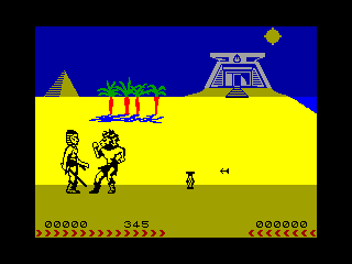 Fighting Warrior — ZX SPECTRUM GAME ИГРА