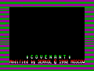 Covenant, The — ZX SPECTRUM GAME ИГРА