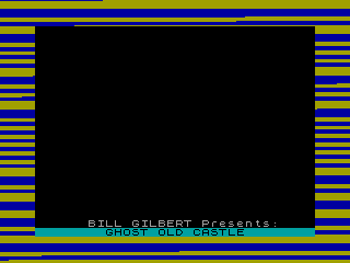 GHOST OLD CASTLE — ZX SPECTRUM GAME ИГРА