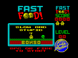 Fast Food — ZX SPECTRUM GAME ИГРА