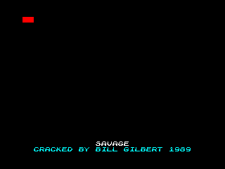 Savage — ZX SPECTRUM GAME ИГРА