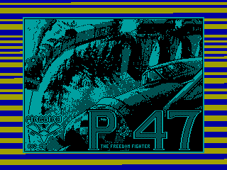 P-47 Thunderbolt — ZX SPECTRUM GAME ИГРА