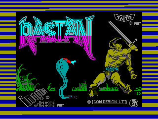 RASTAN SAGA — ZX SPECTRUM GAME ИГРА