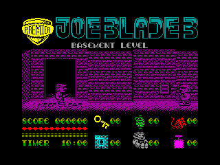 Joe Blade III — ZX SPECTRUM GAME ИГРА