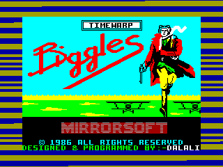 Biggles — ZX SPECTRUM GAME ИГРА