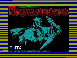 Ninja Warriors, The — ZX SPECTRUM GAME ИГРА