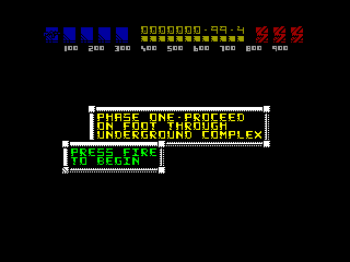 REX 1 — ZX SPECTRUM GAME ИГРА