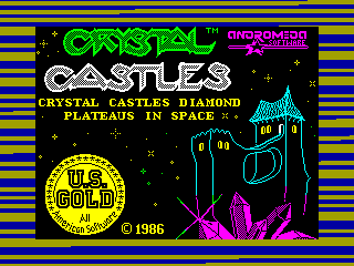 Crystal Castles — ZX SPECTRUM GAME ИГРА