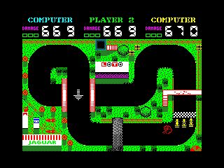 Grand Prix Simulator 2 — ZX SPECTRUM GAME ИГРА