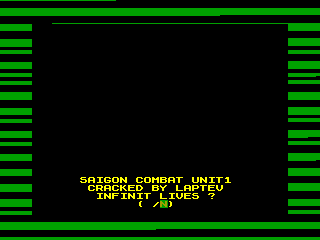 Saigon Combat Unit — ZX SPECTRUM GAME ИГРА