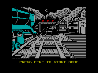 THE TRAIN — ZX SPECTRUM GAME ИГРА