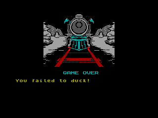 THE TRAIN — ZX SPECTRUM GAME ИГРА