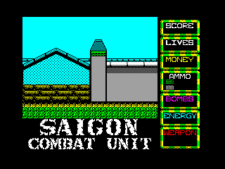 SAIGON COMBAT UNIT 2 — ZX SPECTRUM GAME ИГРА