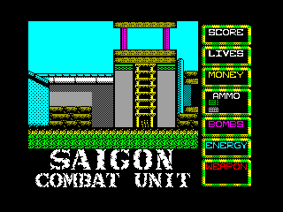 SAIGON COMBAT UNIT 2 — ZX SPECTRUM GAME ИГРА