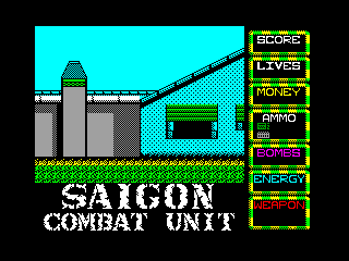 SAIGON COMBAT UNIT 2 — ZX SPECTRUM GAME ИГРА