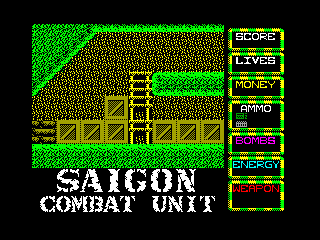 SAIGON COMBAT UNIT 2 — ZX SPECTRUM GAME ИГРА