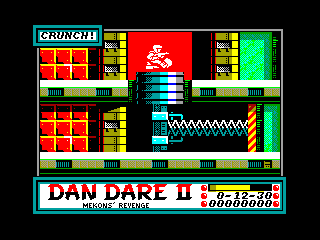 Dan Dare II: Mekon's Revenge — ZX SPECTRUM GAME ИГРА