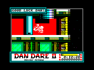 Dan Dare II: Mekon's Revenge — ZX SPECTRUM GAME ИГРА