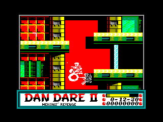 Dan Dare II: Mekon's Revenge — ZX SPECTRUM GAME ИГРА