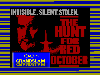 Hunt for Red October, The - Based on the Movie — ZX SPECTRUM GAME ИГРА