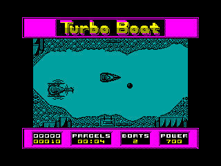 Turbo Boat Simulator — ZX SPECTRUM GAME ИГРА