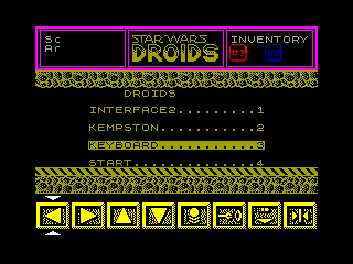 Star Wars Droids — ZX SPECTRUM GAME ИГРА