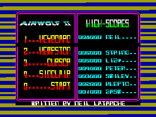 Airwolf II — ZX SPECTRUM GAME ИГРА