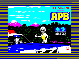 APB — ZX SPECTRUM GAME ИГРА