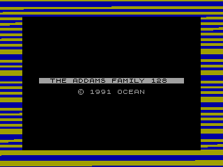 Addams Family, The — ZX SPECTRUM GAME ИГРА