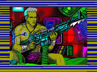 ASTRO MARINE CORPS 1 — ZX SPECTRUM GAME ИГРА