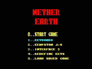 Nether Earth — ZX SPECTRUM GAME ИГРА