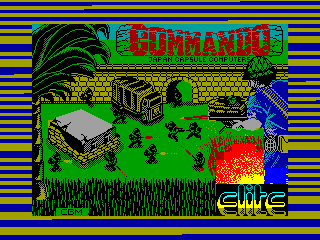 COMMANDO — ZX SPECTRUM GAME ИГРА